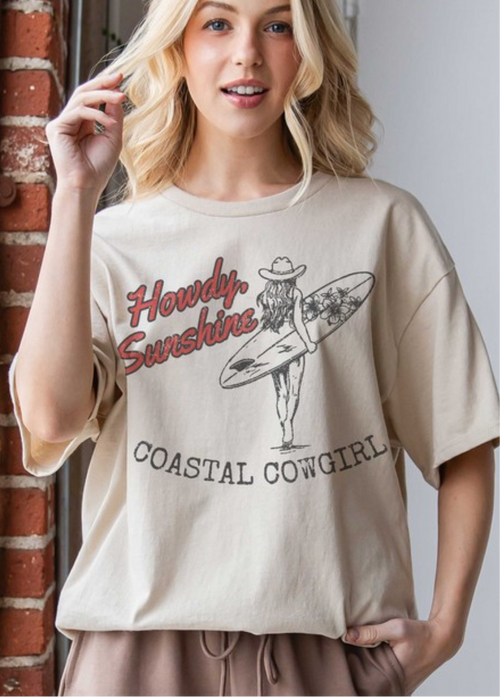 $ Coastal Cowgirl Graphic Tee