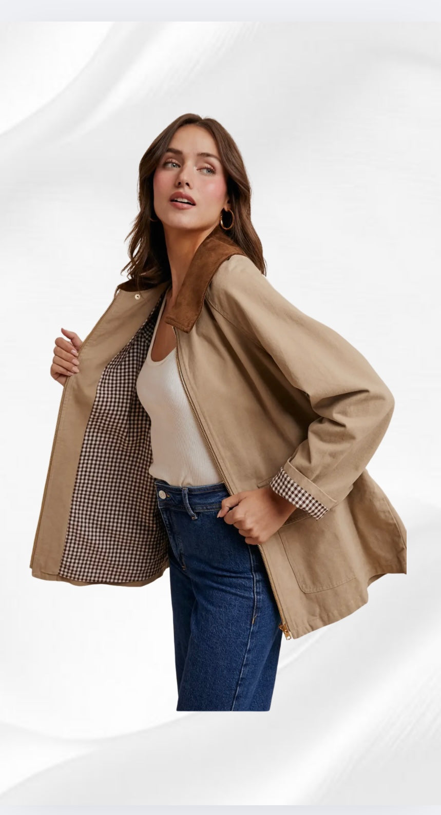 Corduroy Collared Chore Jacket