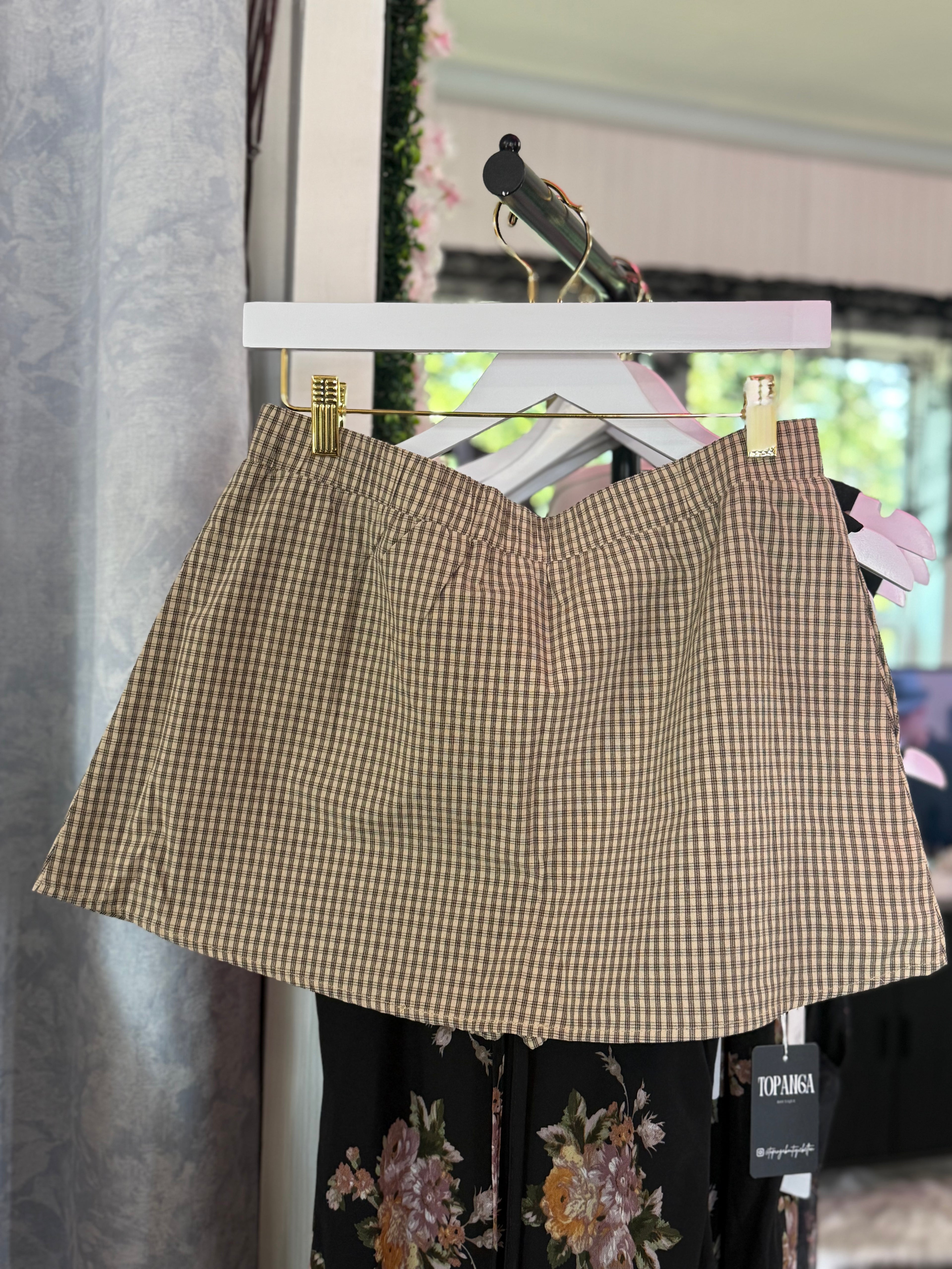 Bubble Shorts Mini Skirt