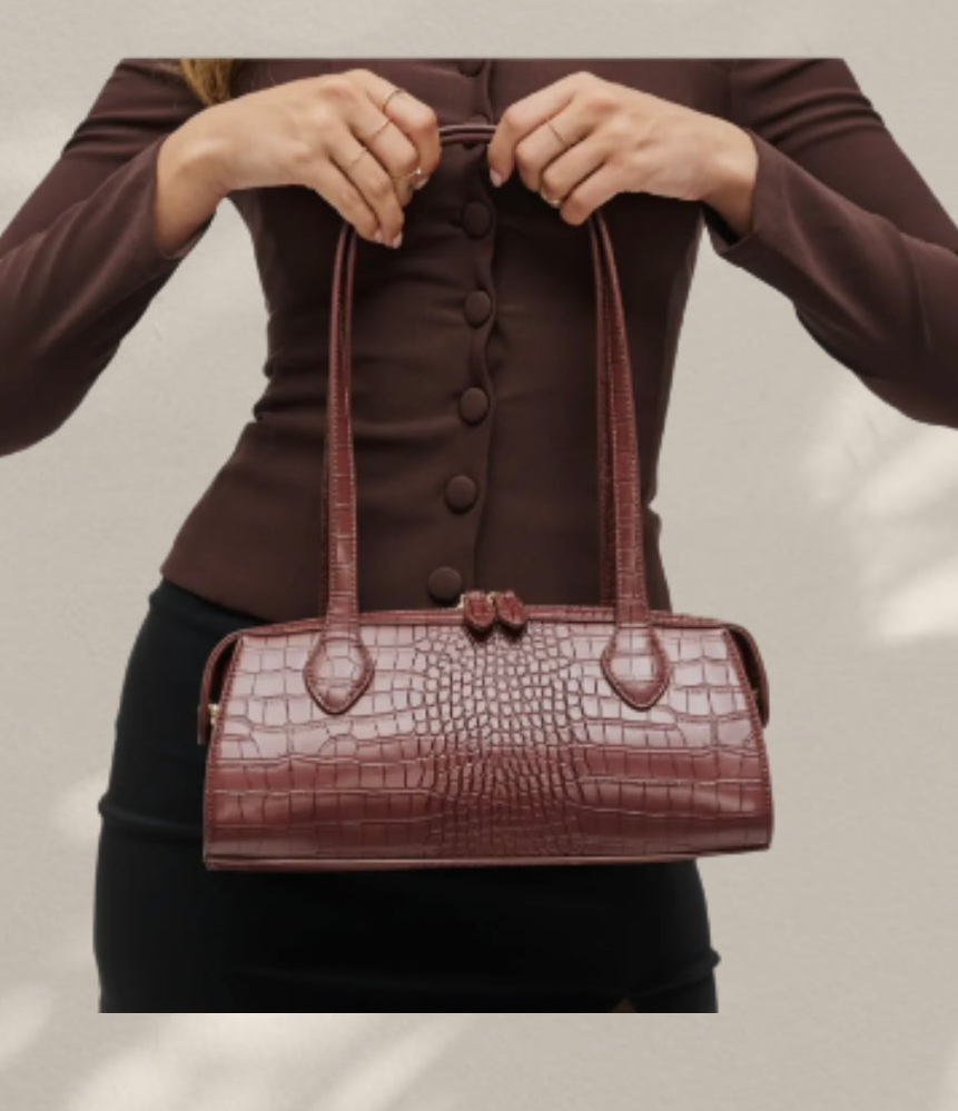 Ness Brown Shoulder Bag