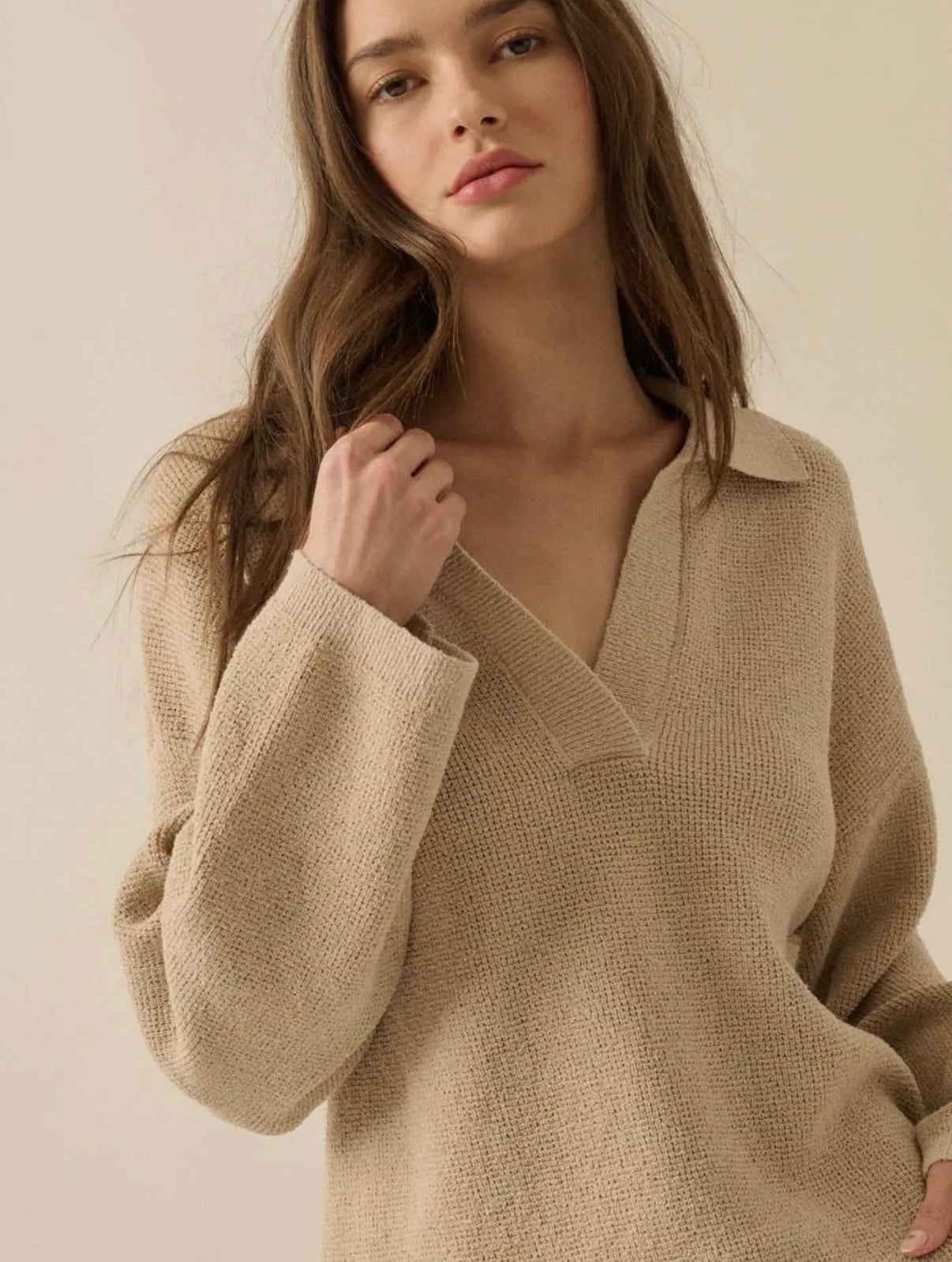 Promesa Knit Sweater Oatmeal
