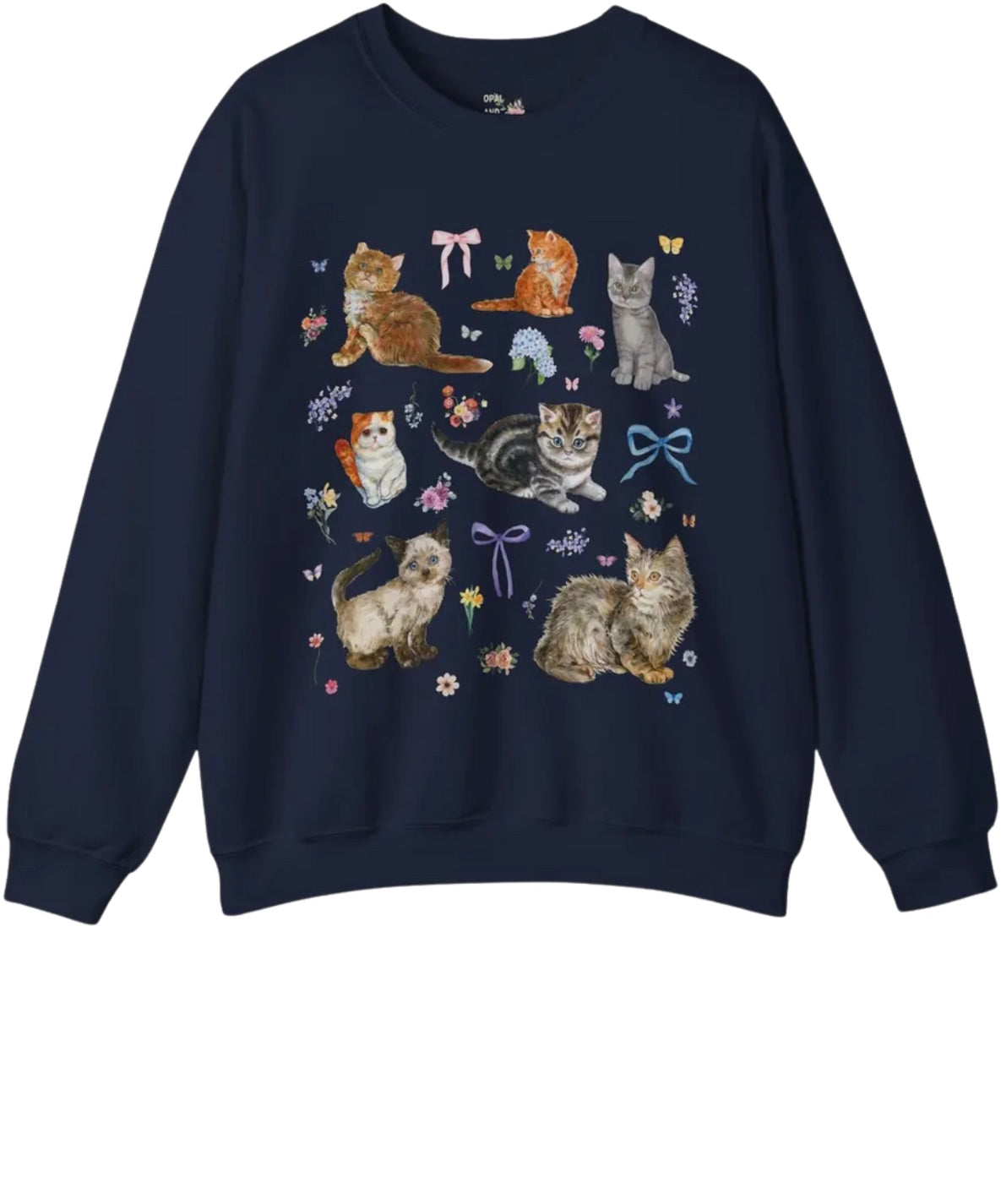 Women’s Sweatshirt Kitten