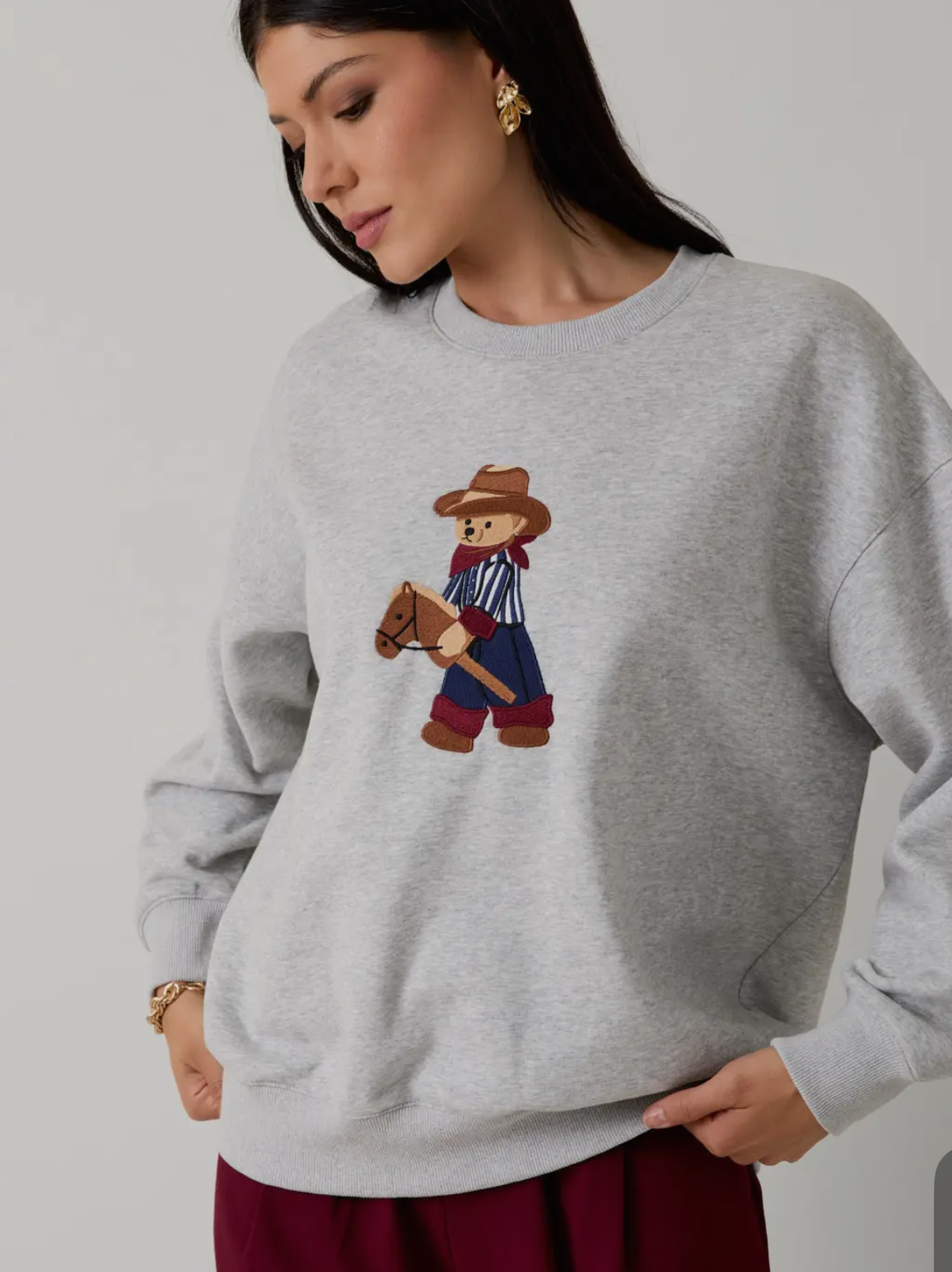 Bear Sweatshirt Crewneck