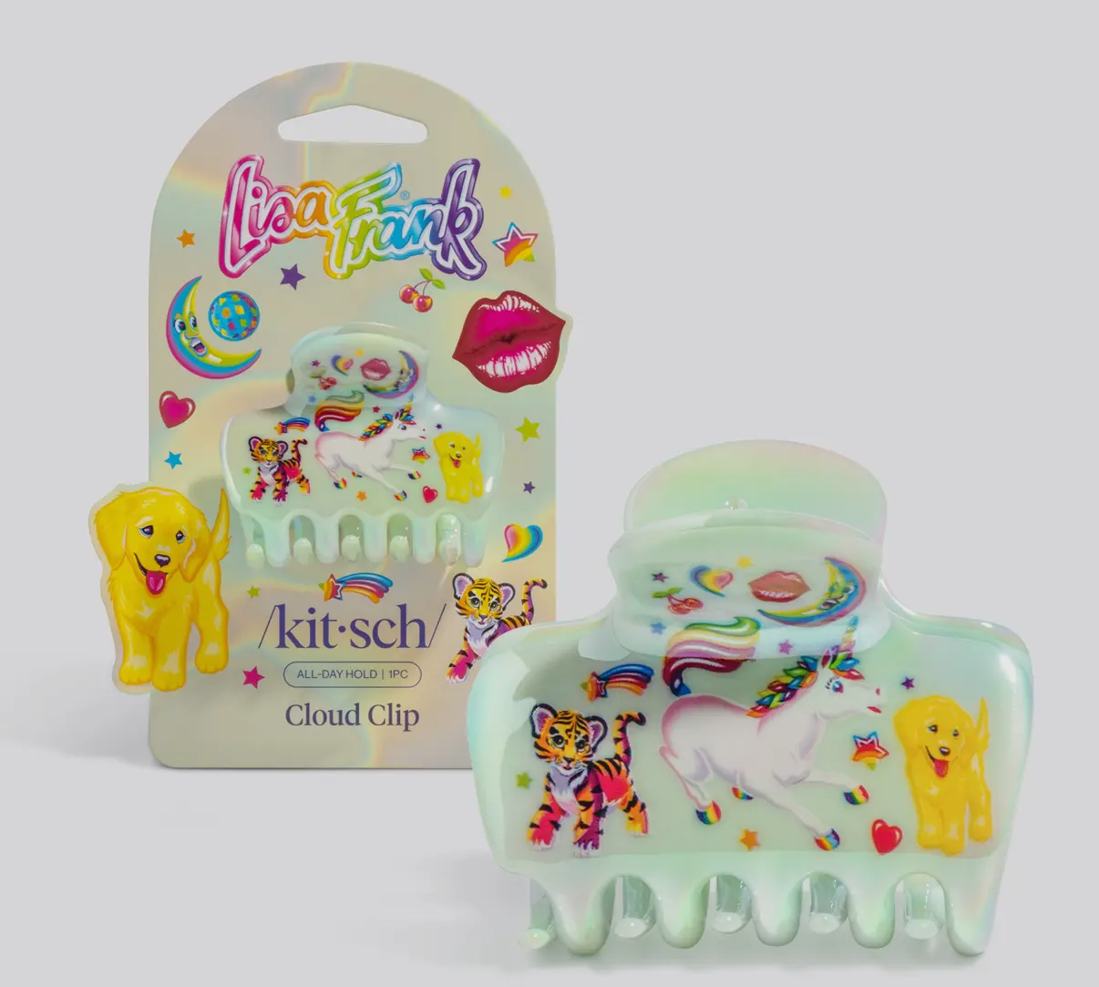 Lisa Frank Hair Clip Unicorn